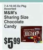 M&M's Sharing Size Chocolate Candy