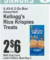 Kellogg's Rice Krispies Treats