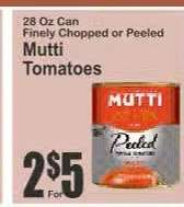 Mutti Tomatoes
