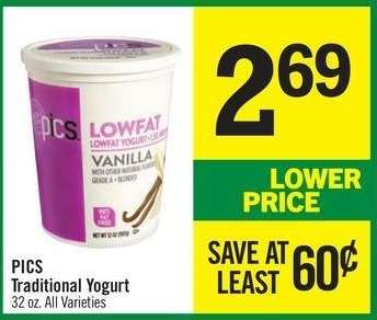 PICS Traditional Yogurt