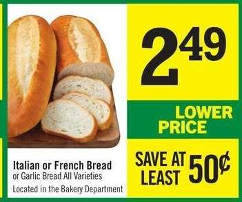 Italian or French Bread