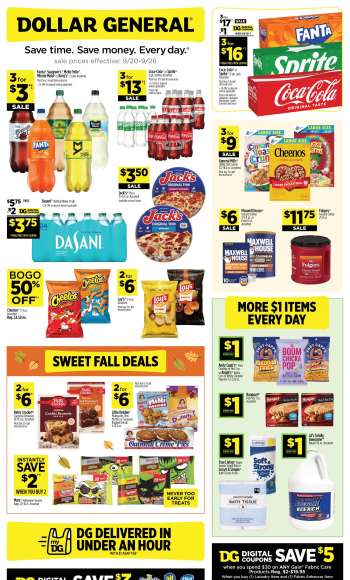 Dollar General Flyer - 09/20/2026 - 09/26/2026.