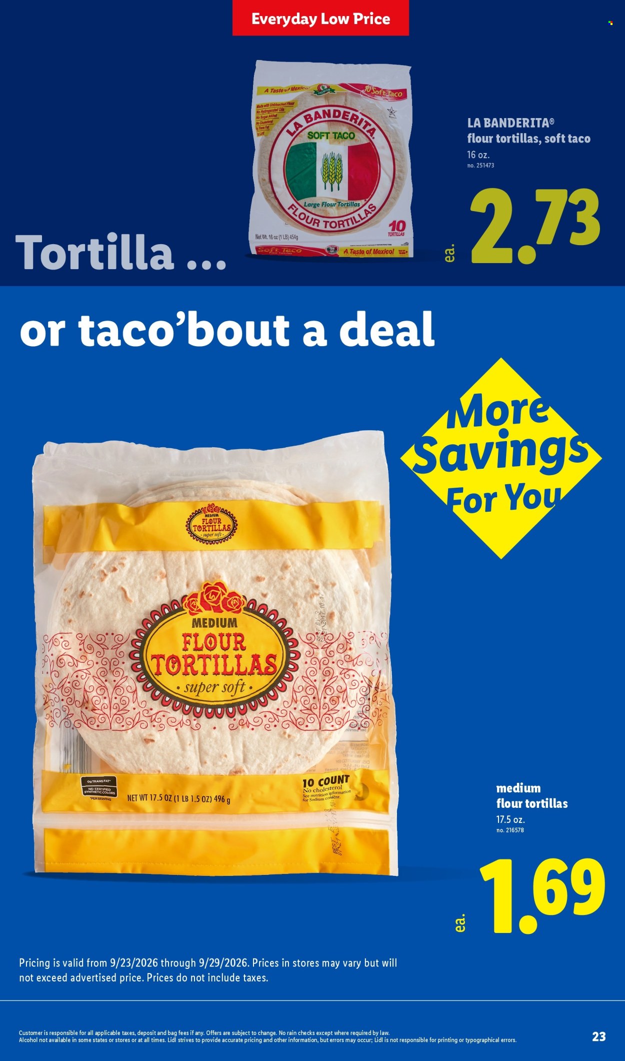 Lidl ad - 09/23/2026 - 09/29/2026. Page 23