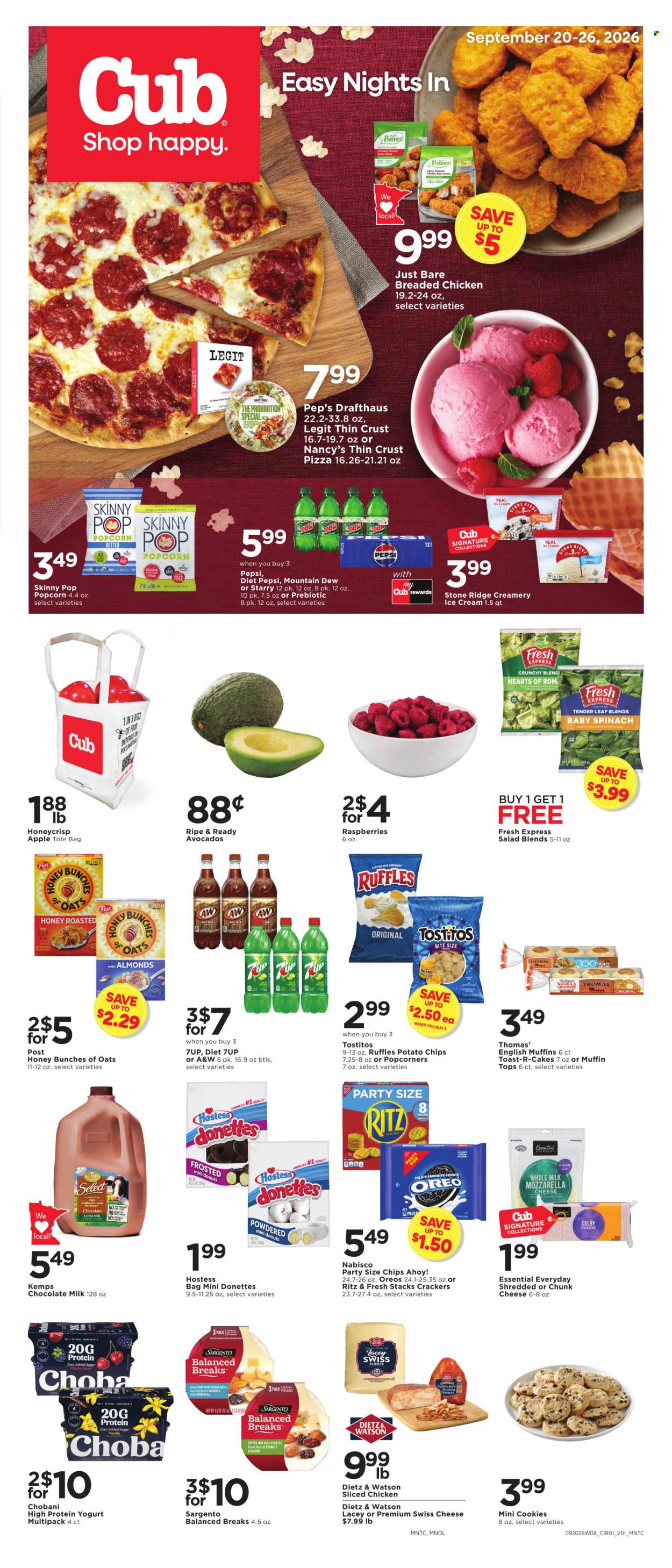 Cub Foods ad - 09/20/2026 - 09/26/2026. Page 1