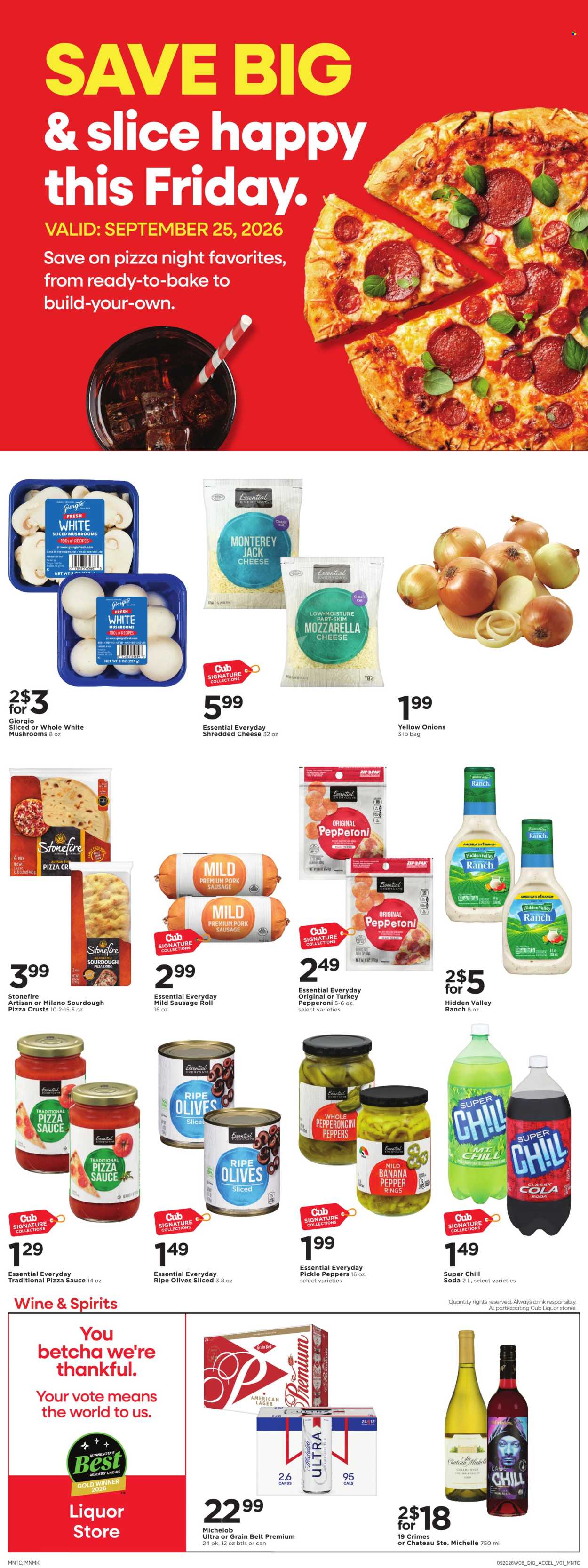 Cub Foods ad - 09/25/2026 - 09/25/2026. Page 1