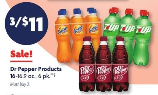 Dr Pepper Products*