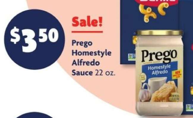 Prego Homestyle Alfredo Sauce
