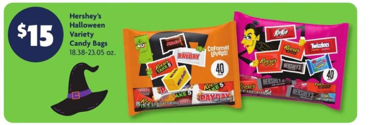 Hershey's Halloween Variety Candy Bags
