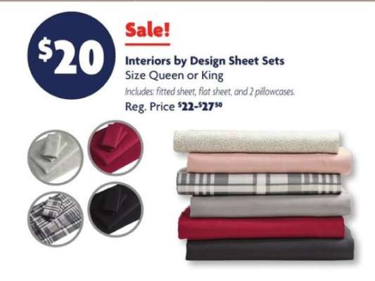 Interiors by Design Sheet Sets