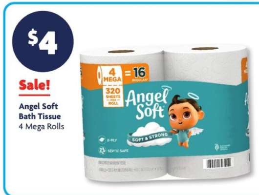 Angel Soft Bath Tissue
