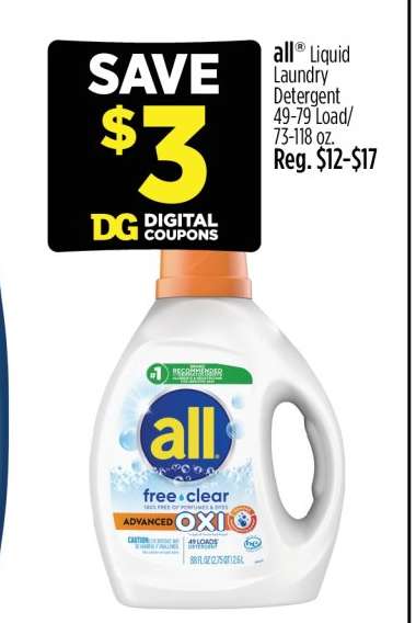 all Liquid Laundry Detergent