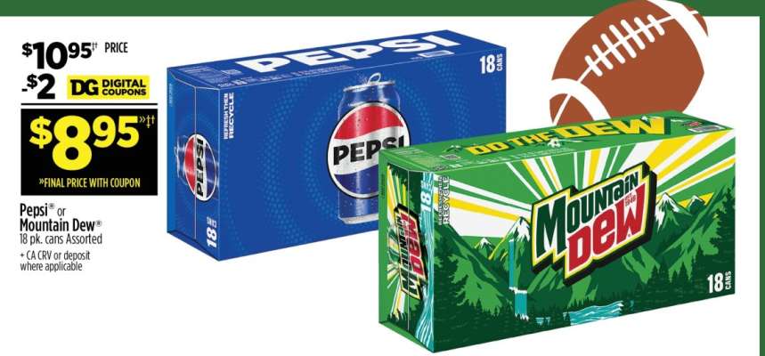 Pepsi or Mountain Dew