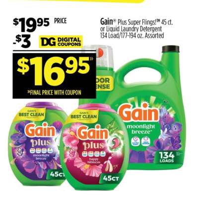 Gain Plus Super Flings