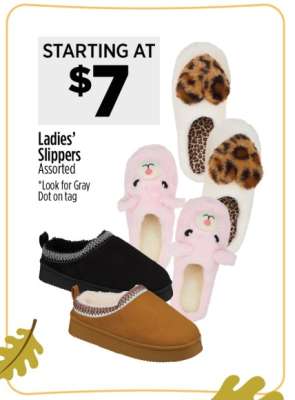 Ladies’ Slippers