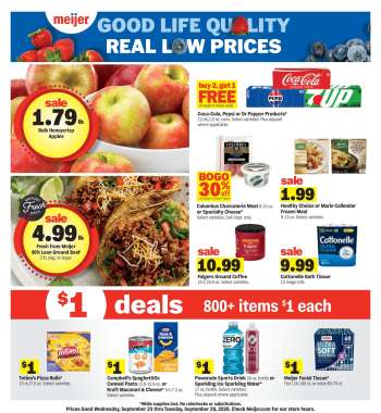 Meijer Flyer - 09/23/2026 - 09/29/2026.