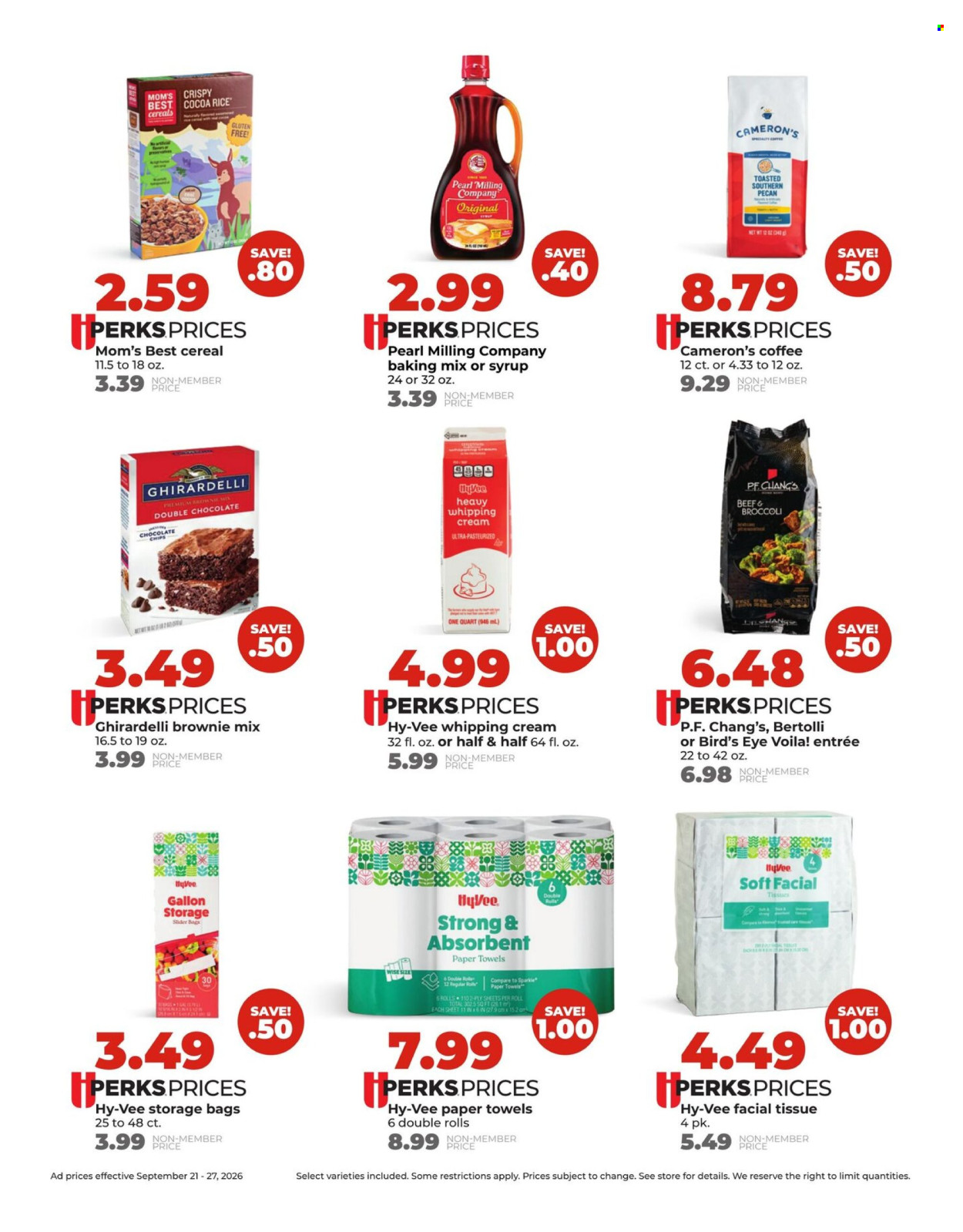 Hy-Vee ad - 09/21/2026 - 09/27/2026. Page 6