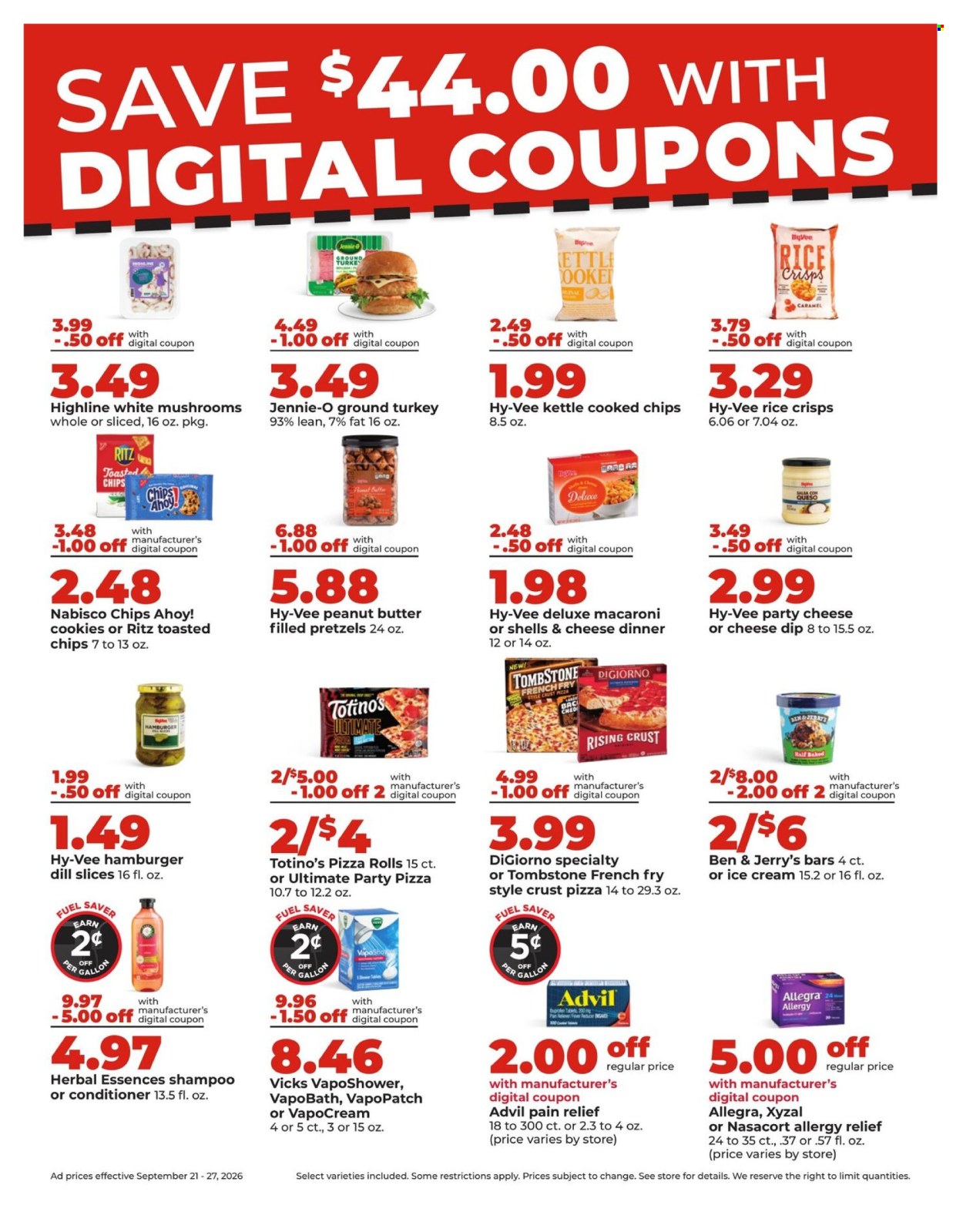 Hy-Vee ad - 09/21/2026 - 09/27/2026. Page 7