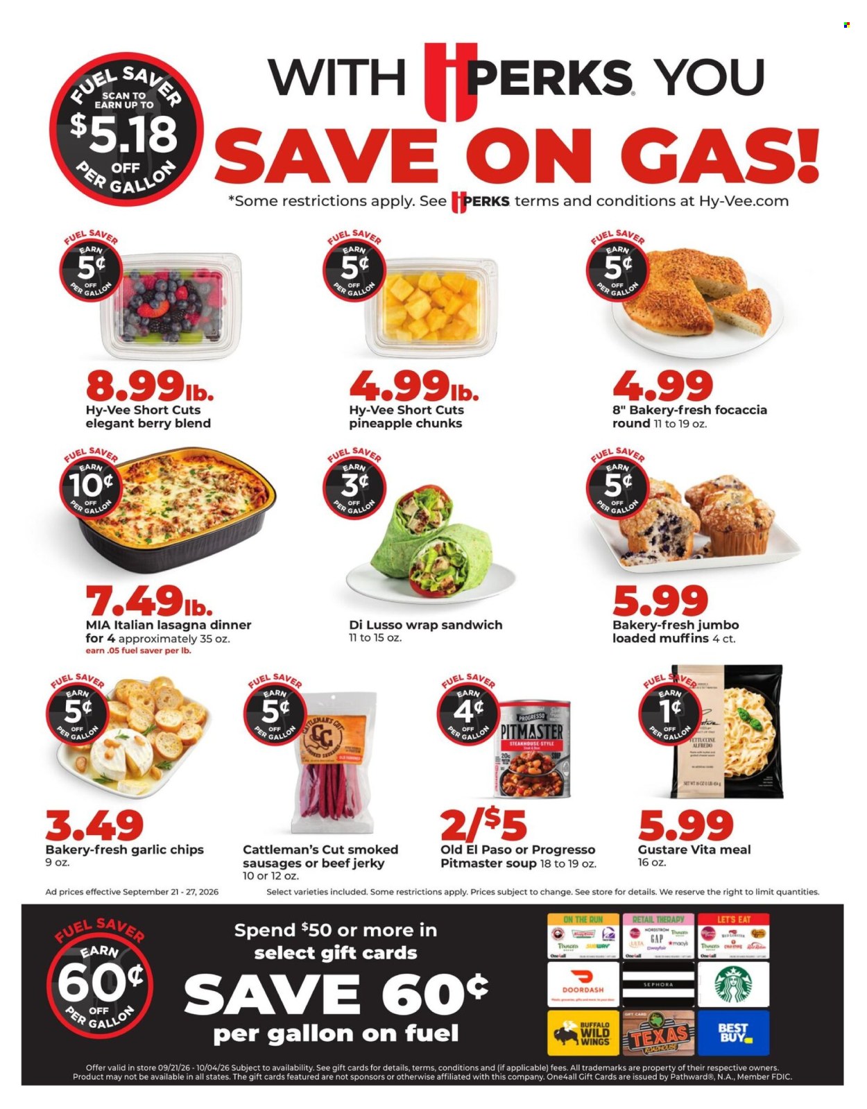 Hy-Vee ad - 09/21/2026 - 09/27/2026. Page 8
