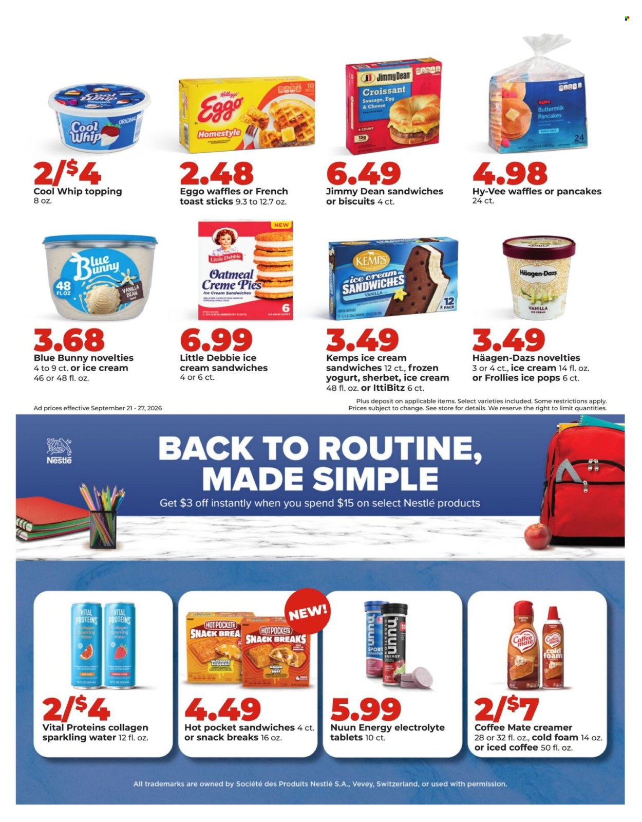Hy-Vee ad - 09/21/2026 - 09/27/2026. Page 30