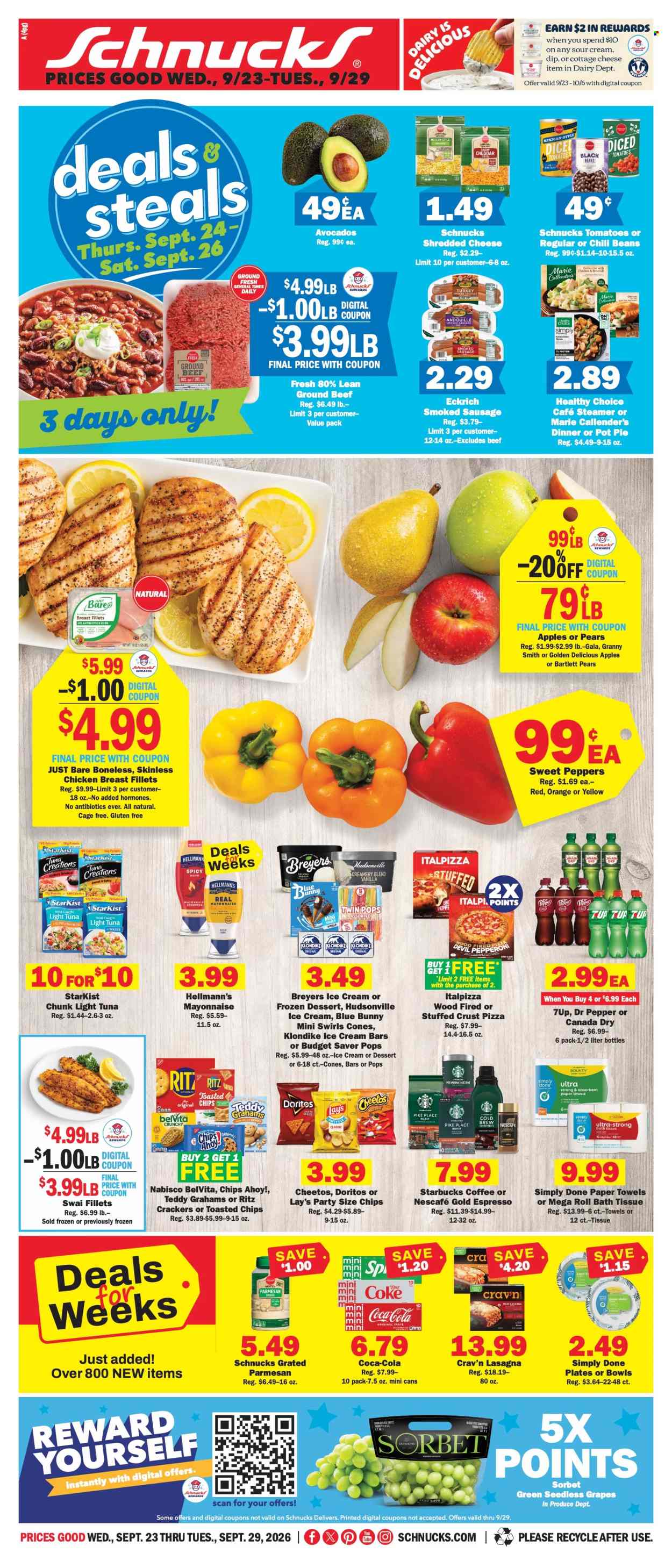 Schnucks ad - 09/23/2026 - 09/29/2026. Page 1