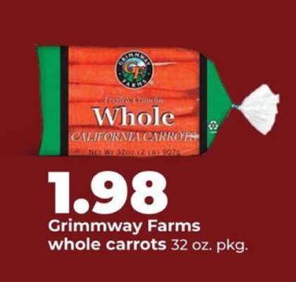 Grimmway Farms whole carrots