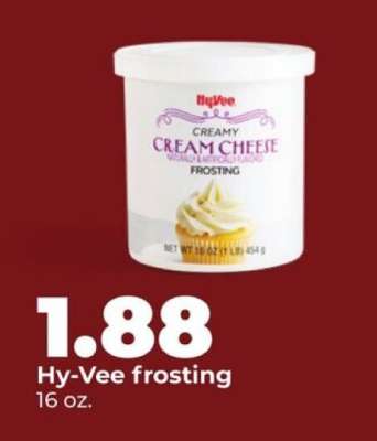 Hy-Vee frosting