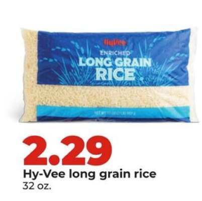 Hy-Vee long grain rice