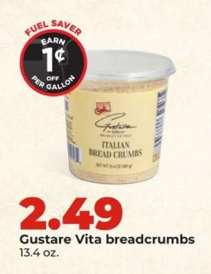 Gustare Vita breadcrumbs