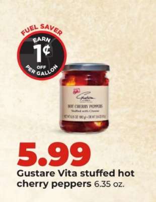 Gustare Vita stuffed hot cherry peppers