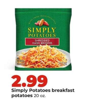 Simply Potatoes breakfast potatoes
