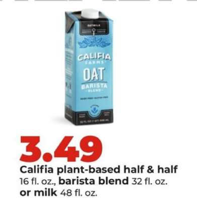 Califia Farms Oat Barista Blend