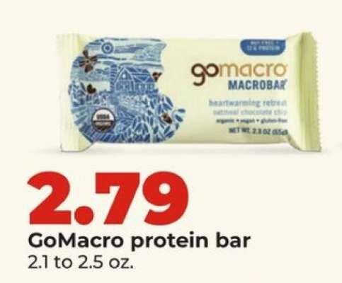 GoMacro Protein Bar