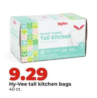 Hy-Vee tall kitchen bags