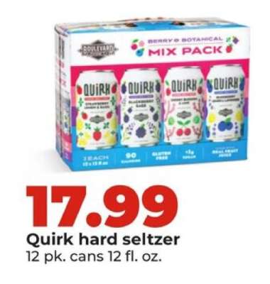 Quirk Hard Seltzer