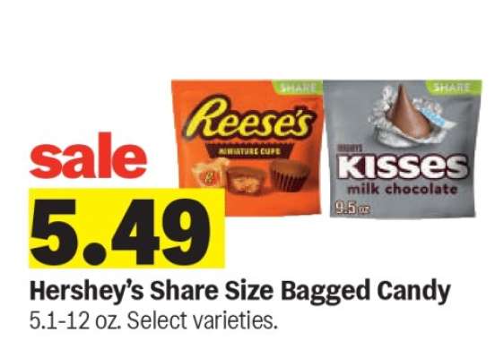 Hershey's Share Size Bagged Candy