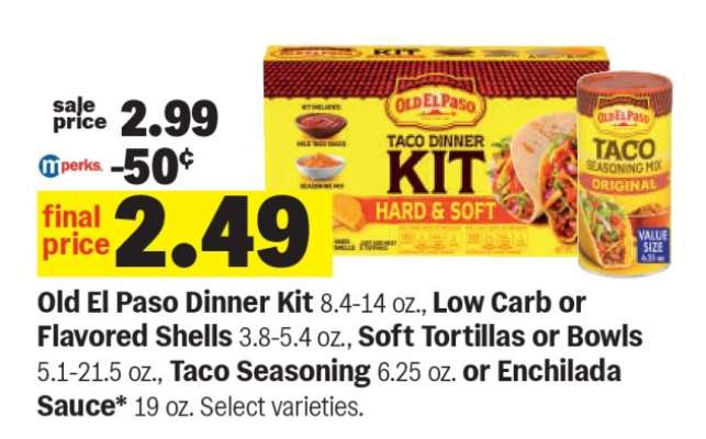 Old El Paso Dinner Kit