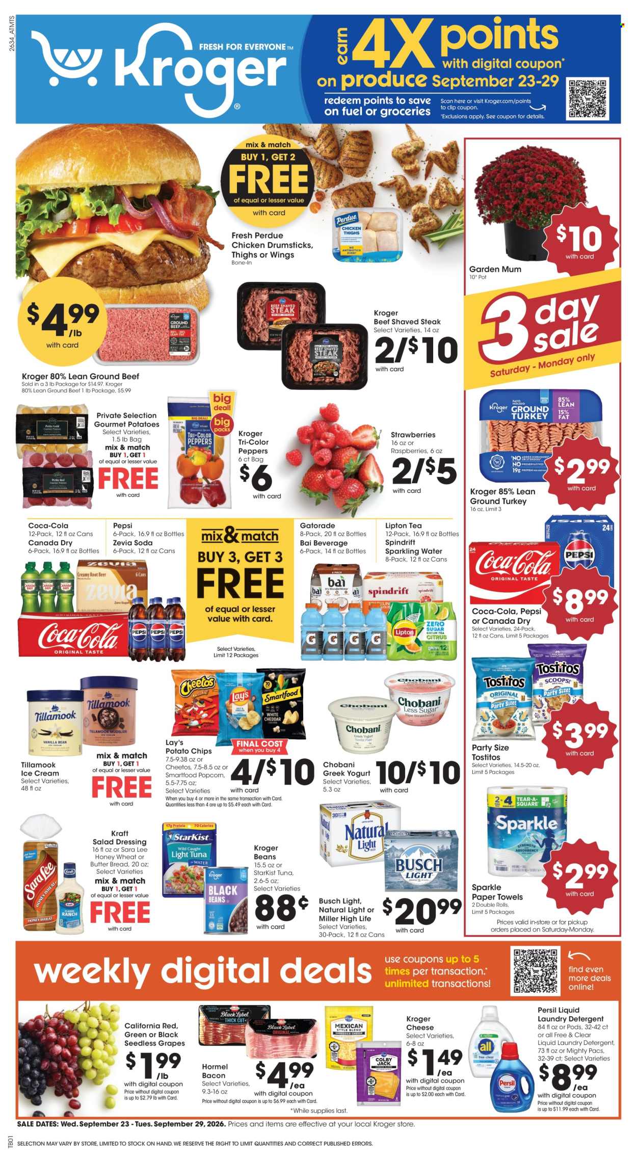 Kroger ad - 09/23/2026 - 09/29/2026. Page 1
