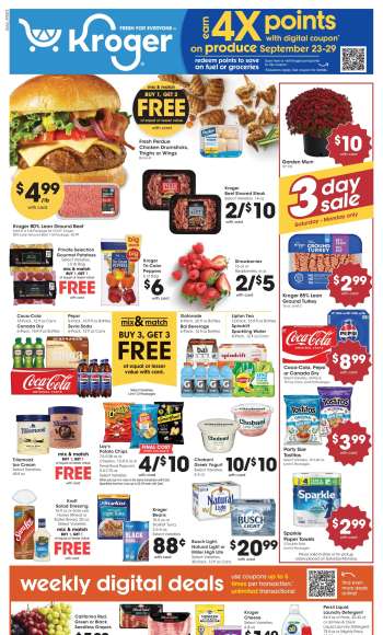 Kroger Flyer - 09/23/2026 - 09/29/2026.