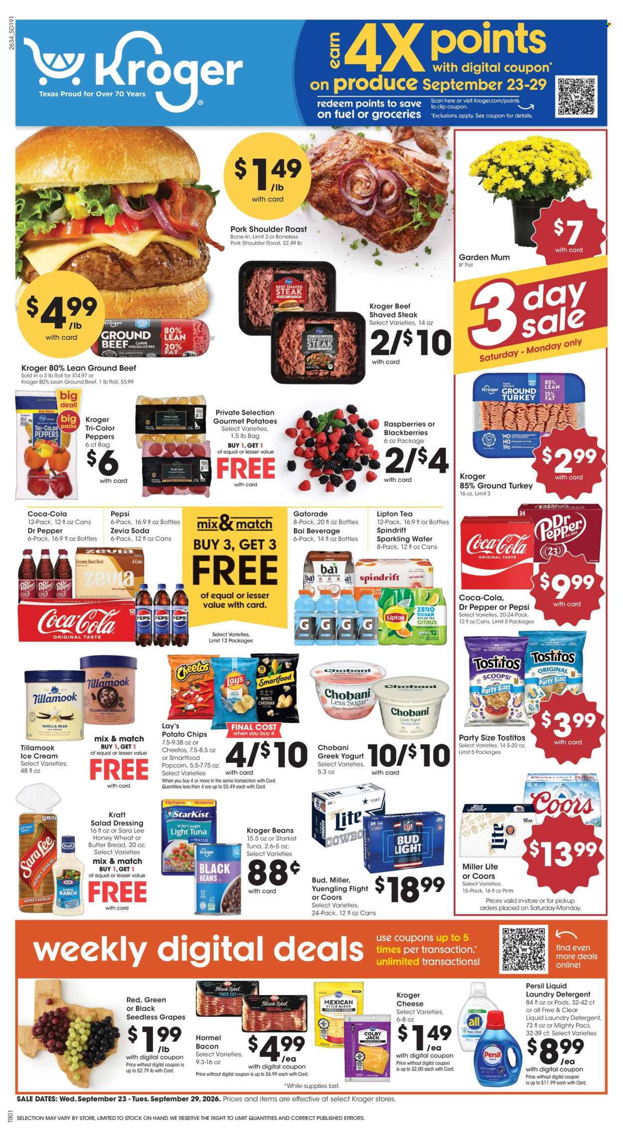 Kroger ad - 09/23/2026 - 09/29/2026. Page 1