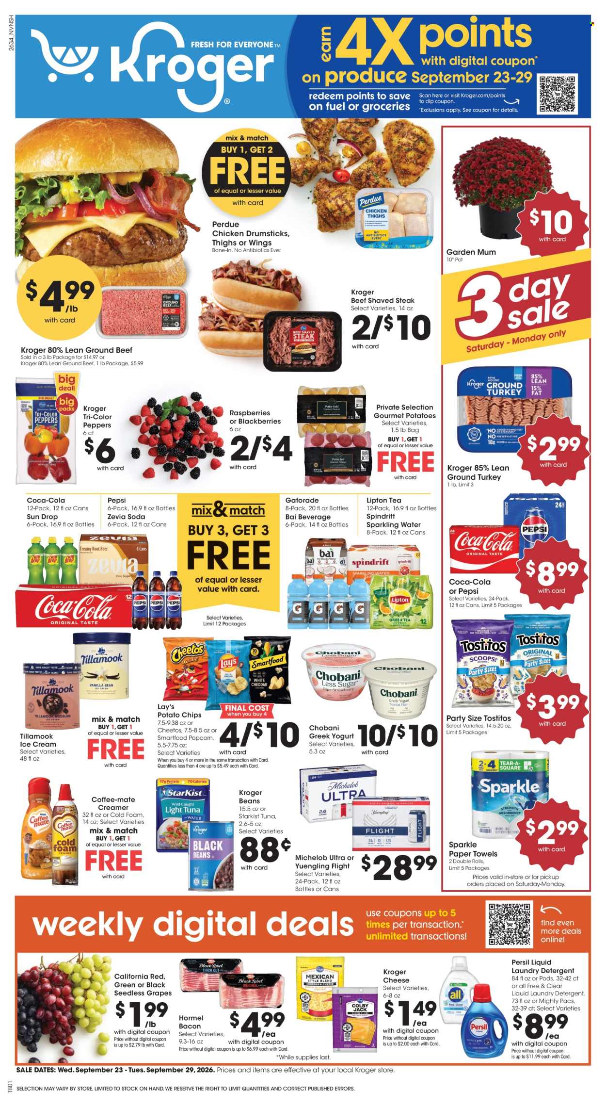 Kroger ad - 09/23/2026 - 09/29/2026. Page 1