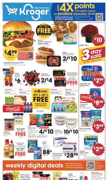 Kroger Flyer - 09/23/2026 - 09/29/2026.