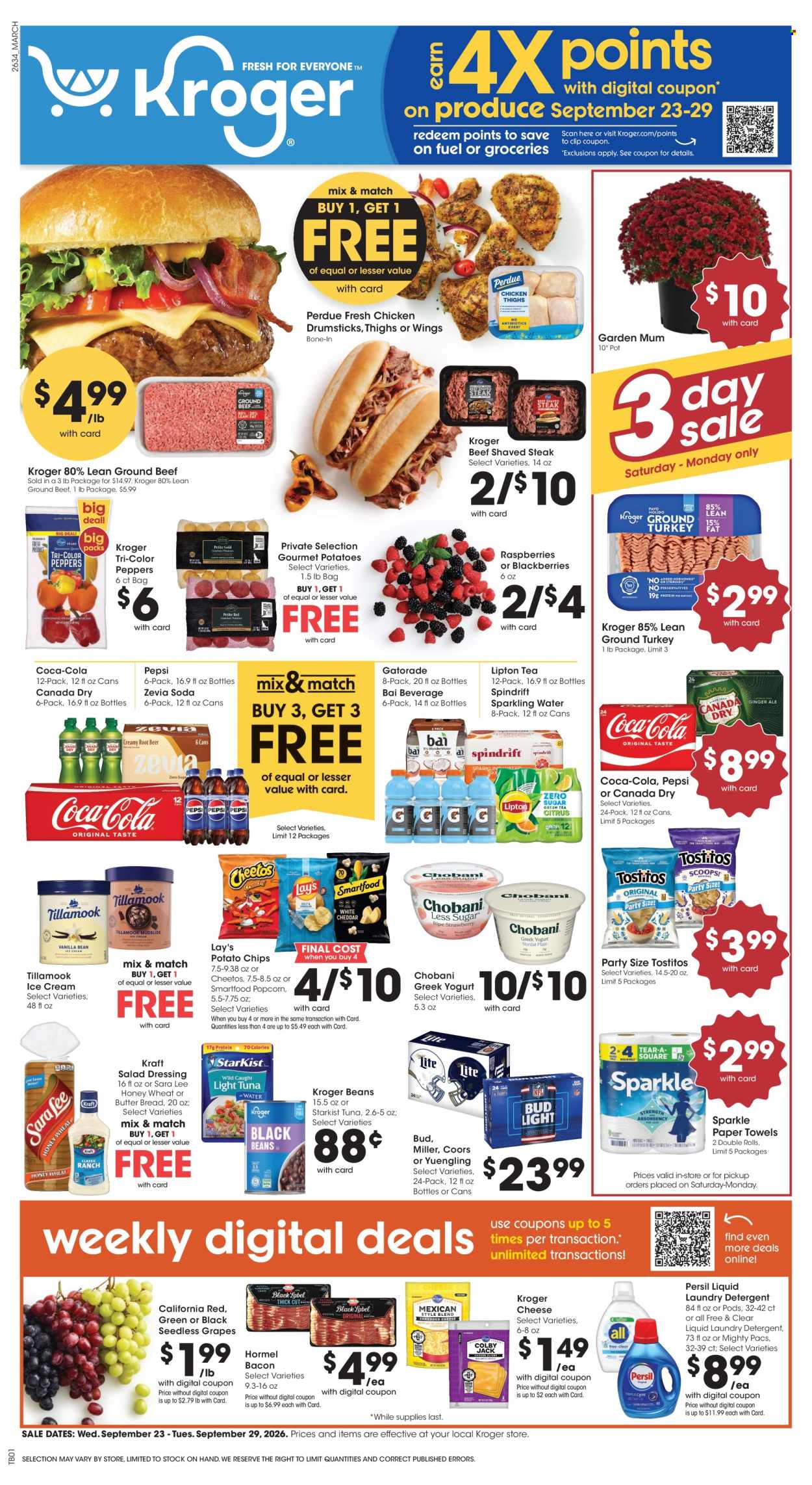 Kroger ad - 09/23/2026 - 09/29/2026. Page 1
