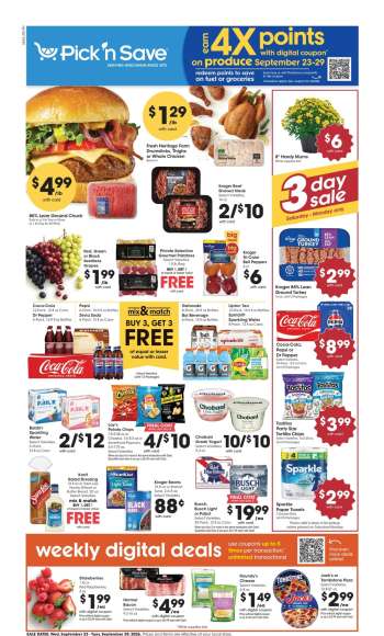 Pick ‘n Save Flyer - 09/23/2026 - 09/29/2026.