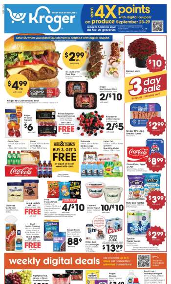 Kroger Flyer - 09/23/2026 - 09/29/2026.
