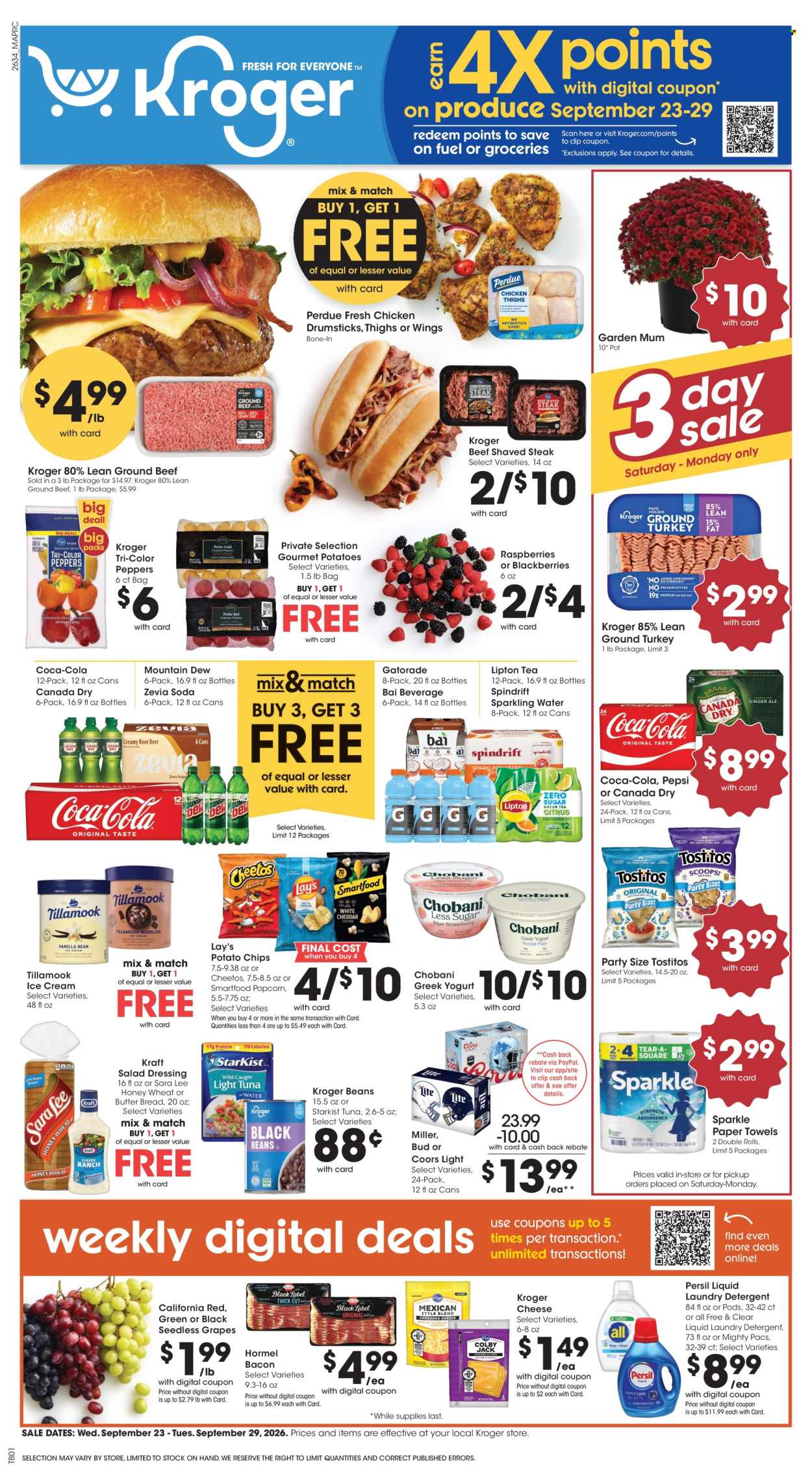 Kroger ad - 09/23/2026 - 09/29/2026. Page 1