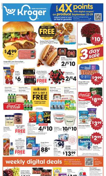 Kroger Flyer - 09/23/2026 - 09/29/2026.