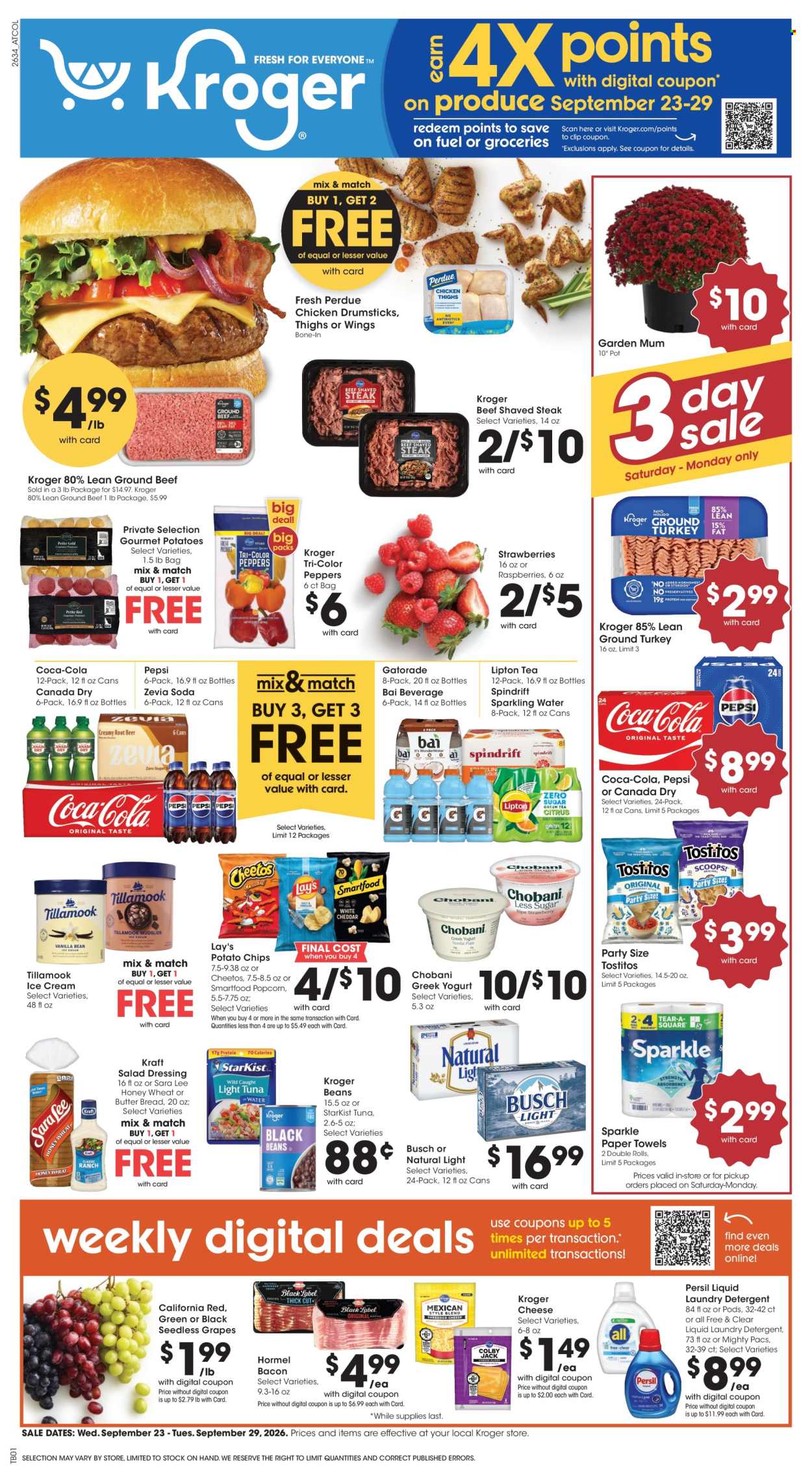 Kroger ad - 09/23/2026 - 09/29/2026. Page 1