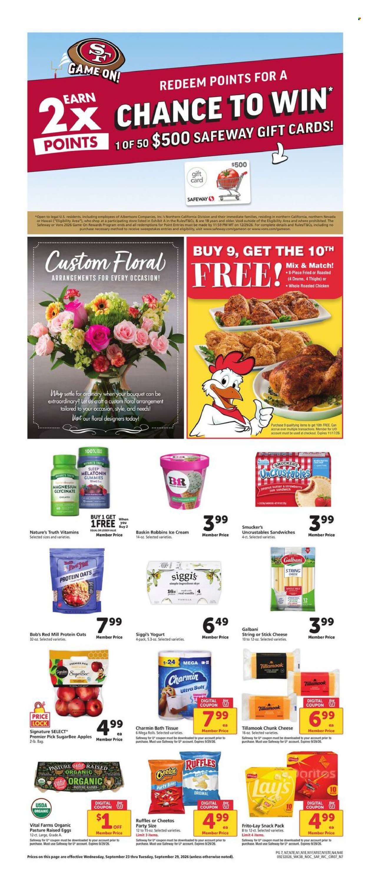Safeway ad - 09/23/2026 - 09/29/2026. Page 7