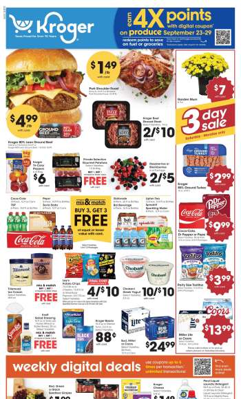 Kroger Flyer - 09/23/2026 - 09/29/2026.