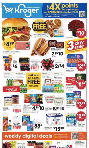 Kroger Flyer - 09/23/2026 - 09/29/2026.